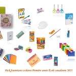 A-Pack fournitures scolaires Première année Ecole canadienne 2025
