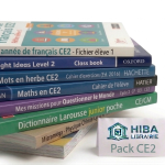 Pack manuels scolaires CE2 - ISC EL MENZAH 2026-2027 : Liste officielle clé en main et 100% personnalisable