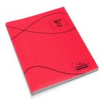 Cahier 17*22  96P 80g Rouge Yamama