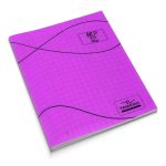 Cahier 17*22  96P 80g Violet Yamama