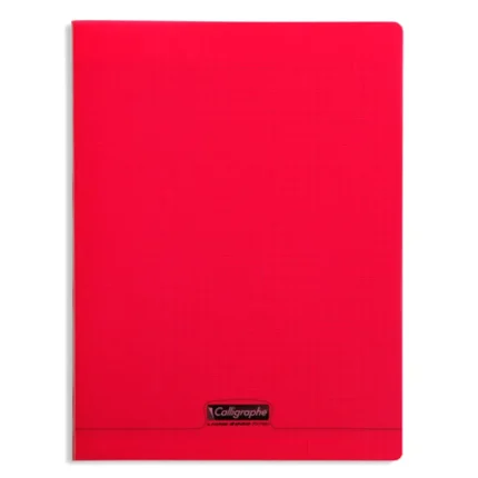 PIQURE 8000 24*32 140P  90G  CALLIGRAPHE  ASS - Rouge