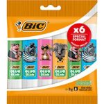 Pochette de 6 Tube Colle BIC