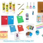 A-Pack fournitures scolaires CP ISC Carthage 2026-2027