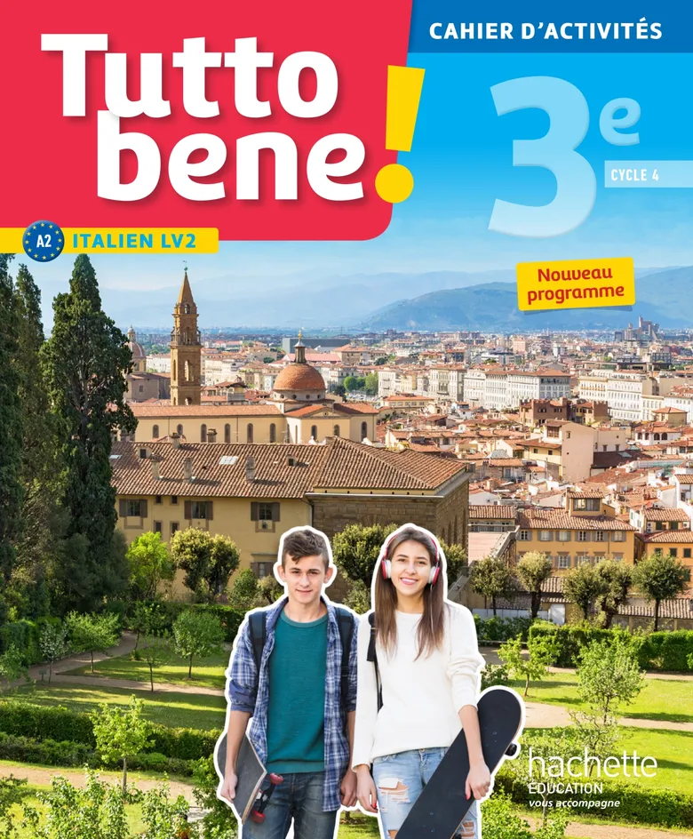 italien Tutto bene! italien cycle 4 / 3e LV2 - Cahier d'activités - éd. 2017 – Image 1