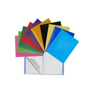 PORTE DOCUMENT OFFICE PLAST 80 VUES POLYCLASS - Bleu
