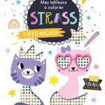 MES TABLEAUX A COLORIER STRASS SUPER MIGNON