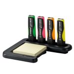 SET BUREAU DE 4 FLUO GREEN BOSS STABIL6070/04