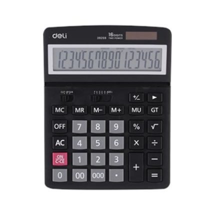 CALCULATRICE 16 DIGITS DELI EASYNOIR  E39259