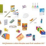 A-Pack fournitures scolaires Deuxième année Ecole canadienne 2025
