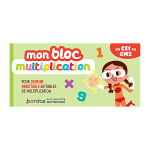 Mon bloc multiplication du CE1 au CM2 de Hervé Le Madec - Decitre