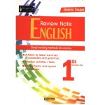 Fiches de révision Anglais 1ère année secondaire