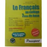 Passeport - Le Français au Collège - 7ème De Base -