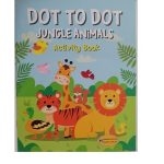DOT TO DOT JUNGLE ANIMALS Activity Book