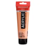 Tube Acrylique 120ML Jaune de Naples Rouge 224 AMSTERDAM