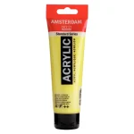 Tube Acrylique 120 ml Jaune Azo Citron 267 AMSTERDAM