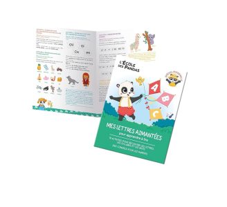 L'école des pandas : mes lettres aimantées pour apprendre à lire - Eric Montigny - Auzou - – Image 2