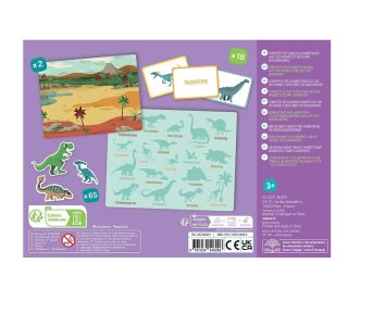 Mon petit coffret aimanté : Les dinosaures de Peskimo – Image 2