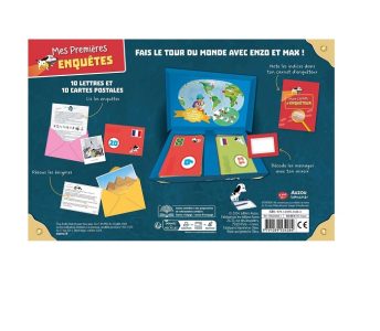 Mon coffret d'enquêtes autour du monde : 20 énigmes à lire et à résoudre – Image 2