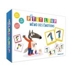 P'tits jeux : P'tit Loup : Mémo des émotions - Orianne Lallemand - Auzou