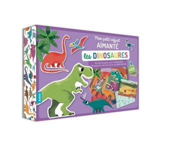 Mon petit coffret aimanté : Les dinosaures de Peskimo