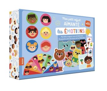 Mon petit coffret aimanté - Les émotions - Activités et loisirs créatifs - Auzou