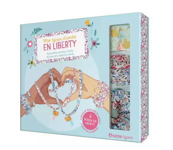 Ma boîte à bijoux - Mes bijoux d'amitié en Liberty