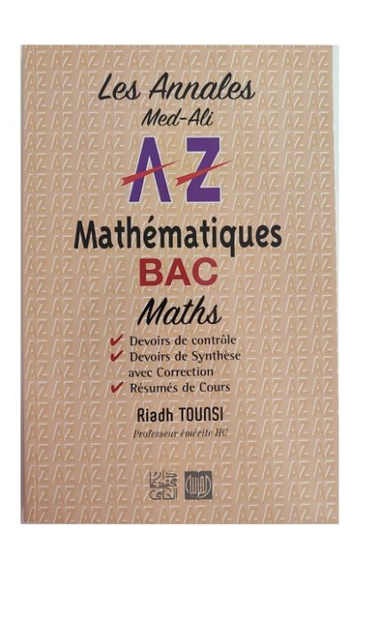Les Annales AZ Mathématiques BAC Maths