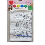 SAC A EPAULE A COLORIER+ACRYLIC FA1945-3