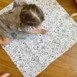 TAPIS COLORIAGE 78*78CM FA1945-2