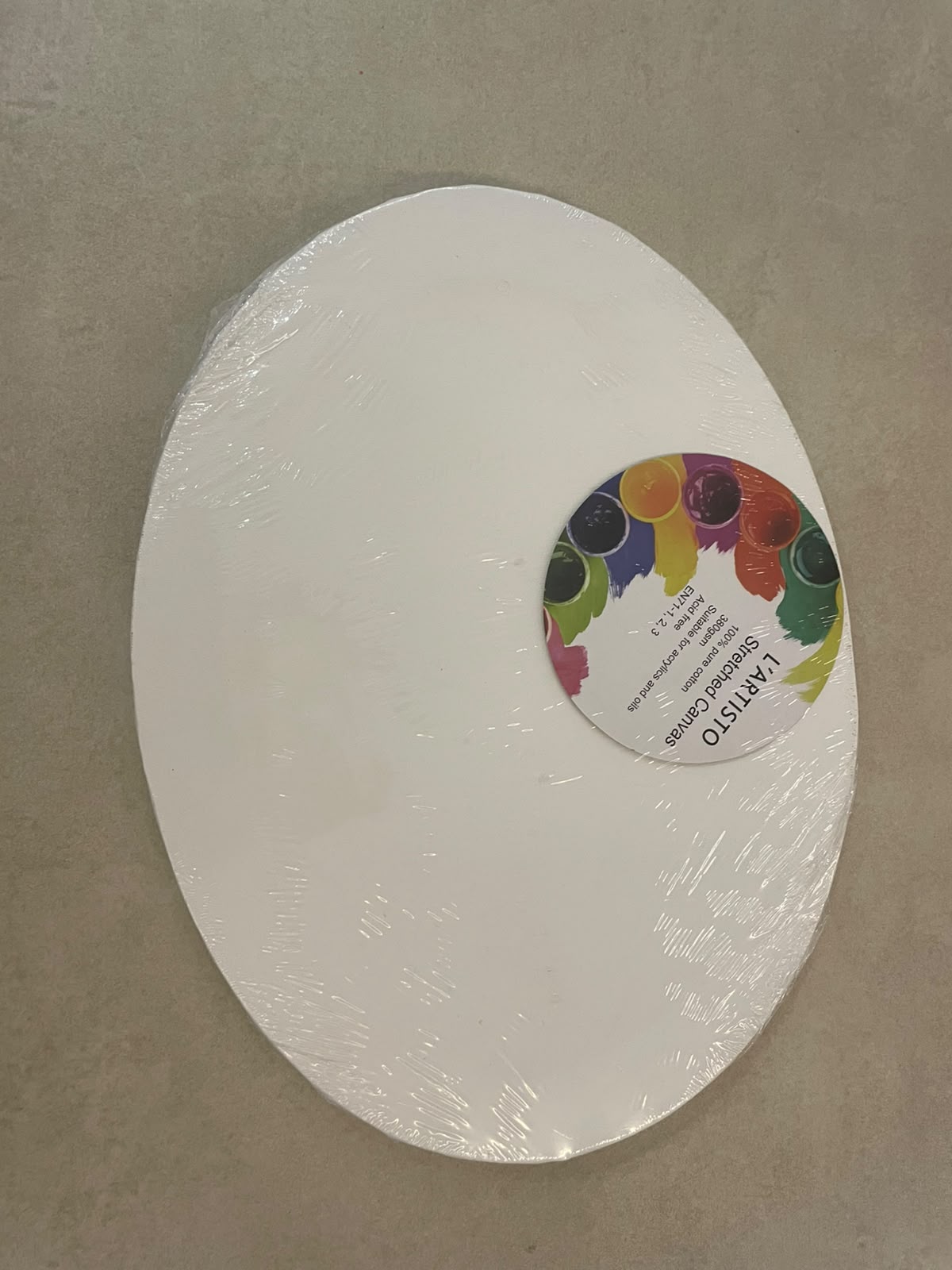 43913580-5211-42c8-a3c0-186b132d4962 Toile L'artisto Stretched Canvas Ellipse 30*40 CM – Image 1