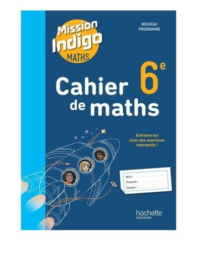 Mission Indigo 6e - Cahier d'activités - Ed. 2025