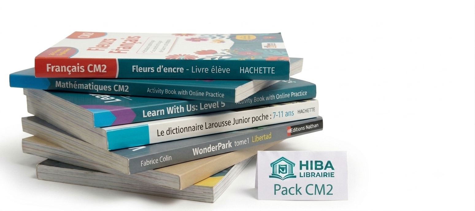 Pack manuels scolaires CM2– René Descartes Les Berges du Lac 2026-2027 : Liste officielle clé en main et 100% personnalisable