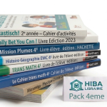 Pack manuels scolaires 4e – René Descartes Ennasr 2026-2027 : Liste officielle clé en main et 100% personnalisable