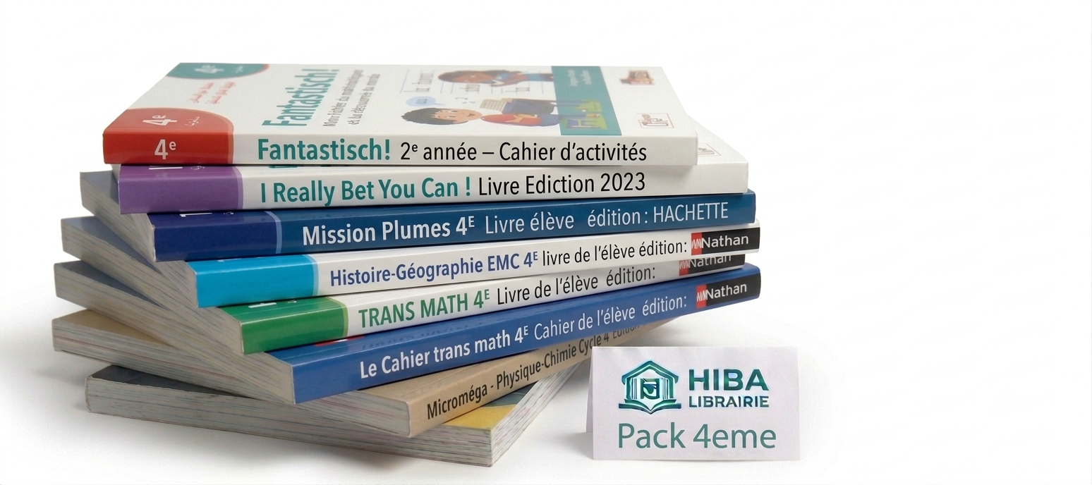 Gemini_Generated_Image_agdxw0agdxw0agdx Pack manuels scolaires 4e – René Descartes Ennasr 2026-2027 : Liste officielle clé en main et 100% personnalisable – Image 1
