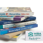 Pack manuels scolaires 6ème année – ISC El Menzeh 2026-2027 : Liste officielle clé en main et 100% personnalisable