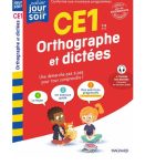 Cahier Jour Soir - Orthographe et dictées CE1 -  Magnard