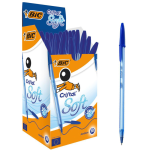 Stylo à bille BIC Cristal Soft Bleu