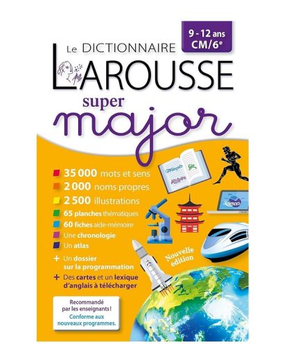 Larousse dictionnaire Super major 9/12 ans