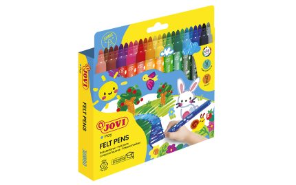 Boite de 24 feutres maxi lavable Jovi