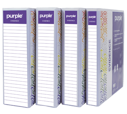 CLASSEUR PVC EVIDENCE D35 DOS 50MM BLANC