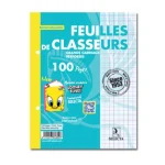 Feuilles de Classeur A4 Selecta 100 Pages 60g