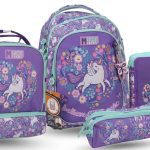 Pack sac à dos MUST Unicorn violet en PROMO