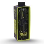 Bouteille D'Eau 500ml Acier Inoxydable - Must Team - Black Tech Green