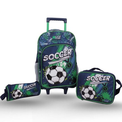SAC A DOS TROLLEY+TROUSSE MUST SOCCER 587710