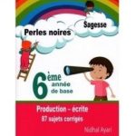 Sagesse Perles Noires - Production écrite - Toute l'année - 6ème année de base