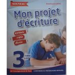 Mon projet d'écriture 3ème année de base