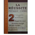 La Réussite Physique&Chimie 2ème année Secondaire Section Sciences