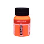 Acrylique Pot 500 ML Orange reflex 257 AMSTERDAM