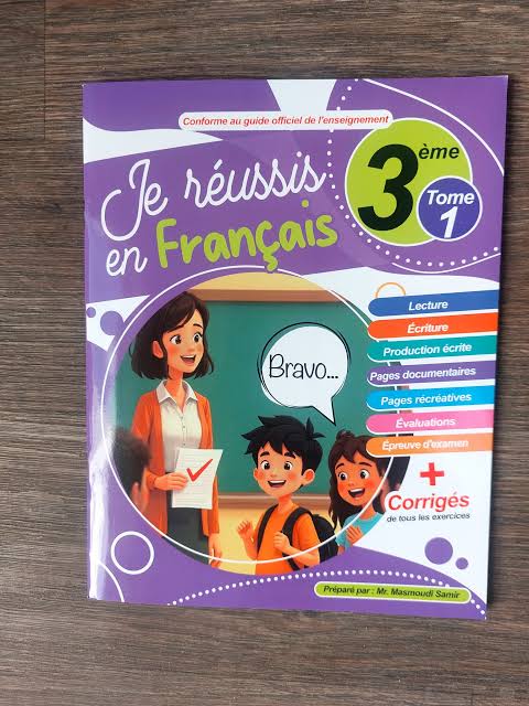 images Je réussis en Français - Tome1 - 3ème année de base – Image 1